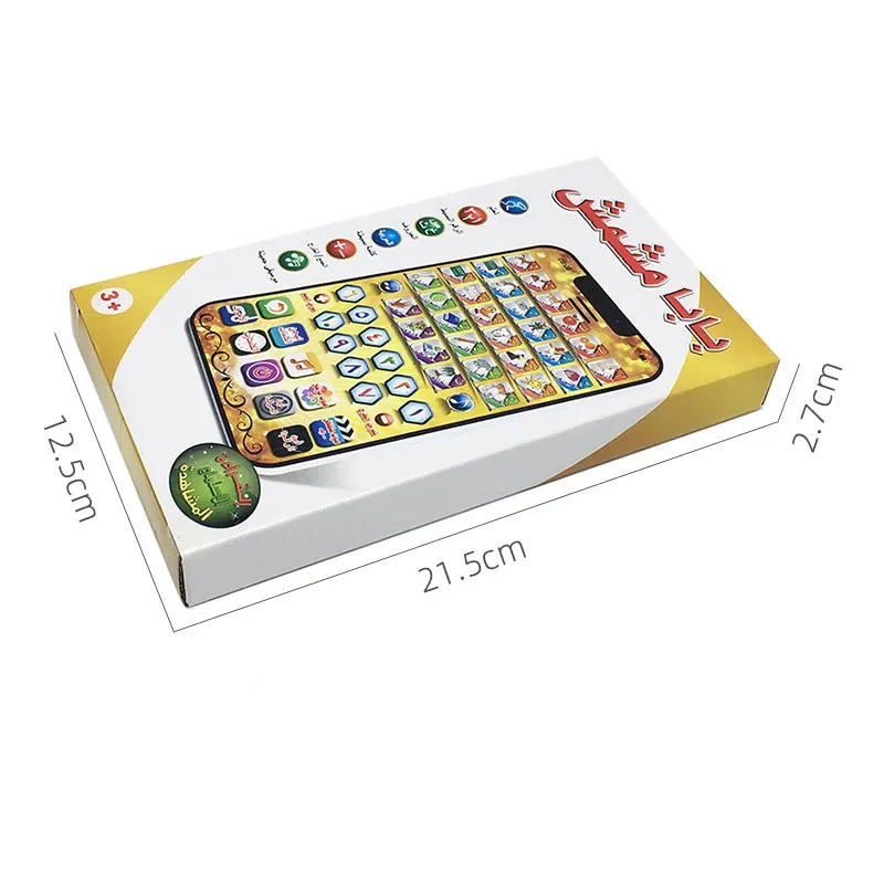 Arabic Alphabet Early Education Reading Pad for Kids Educational Learning Toy