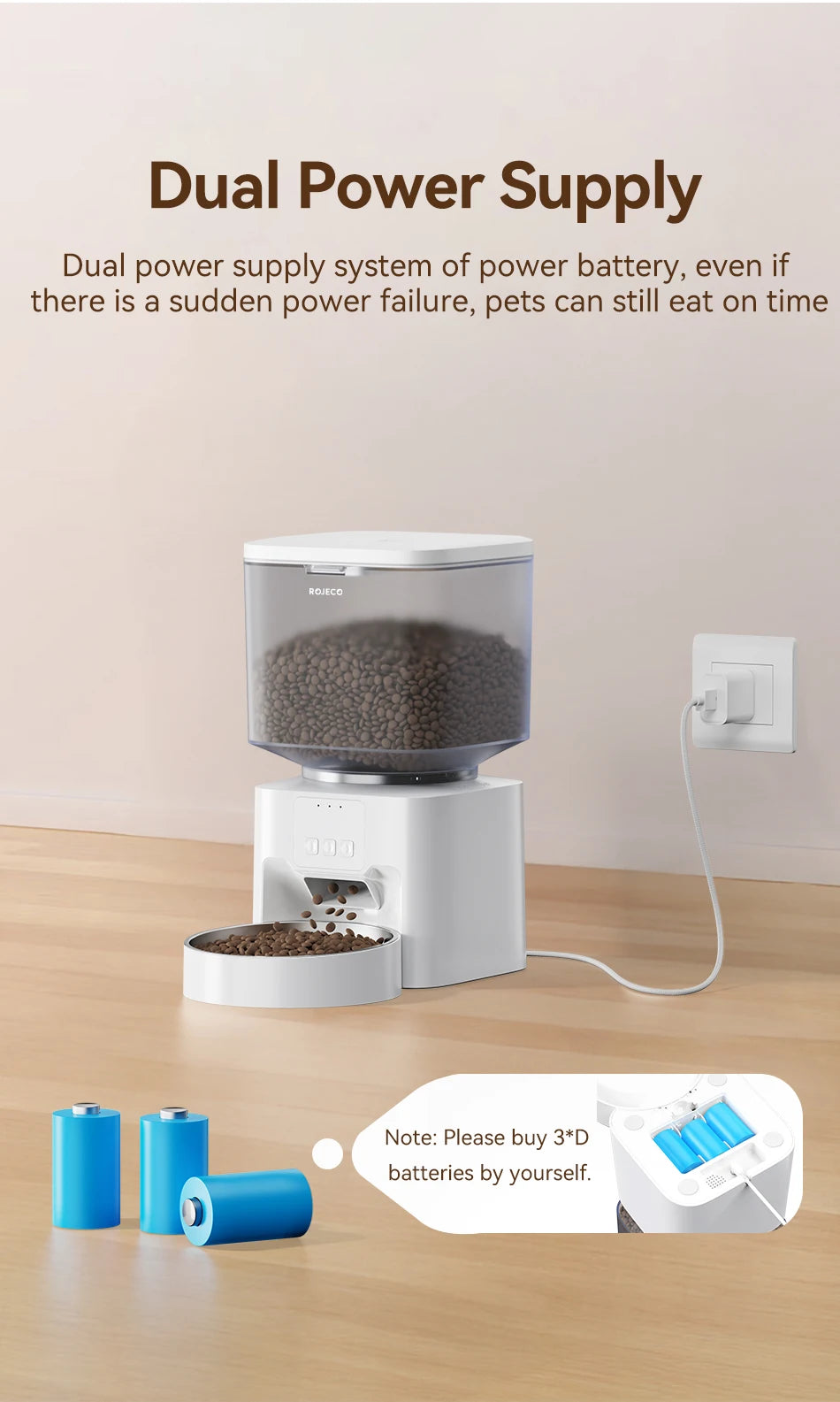 CowLost | dog-diaper-pads-liners-rojeco-4-5l-automatic-smart-pet-feeder-with-wifi-app-control |16
