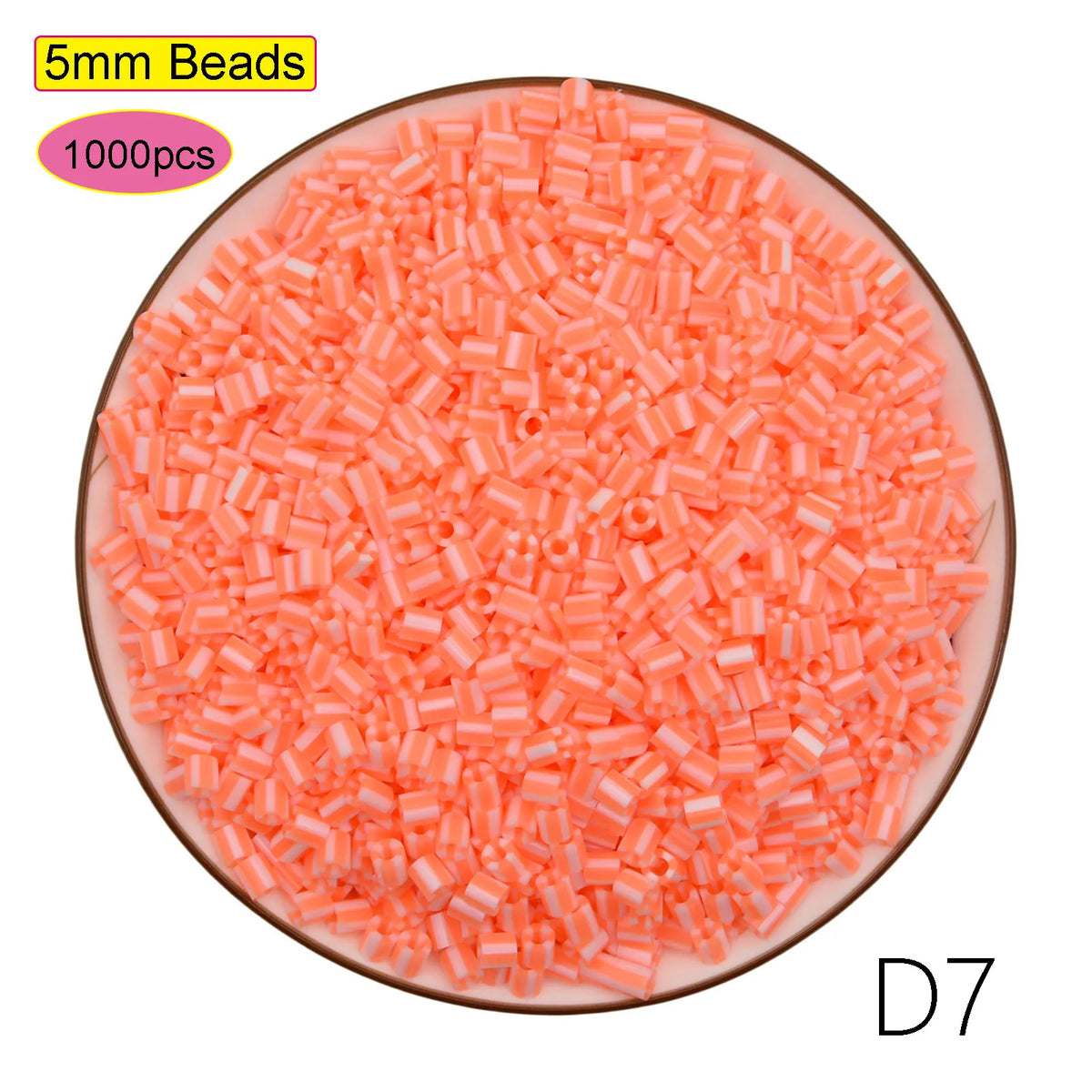 Perler 5mm Pearly Iron Beads 1000pcs DIY Puzzle Toy for Kids