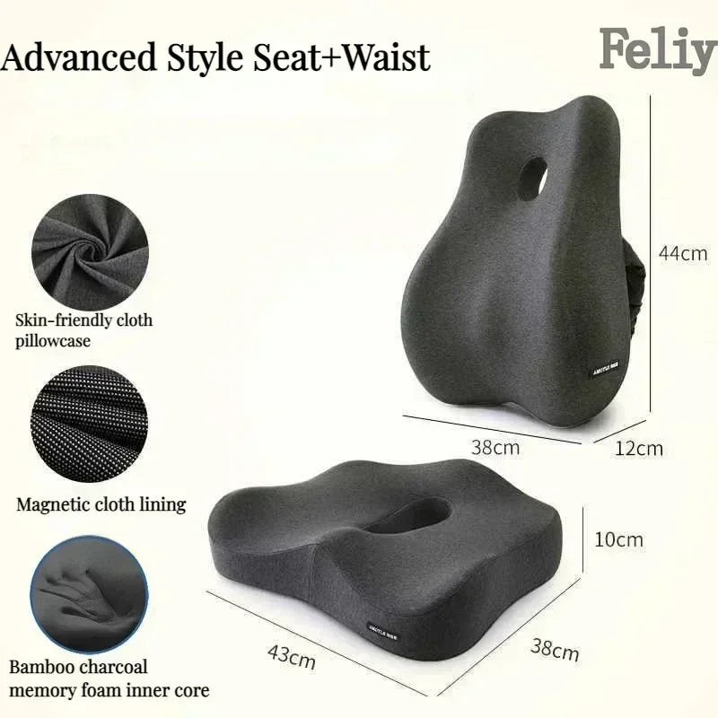 CowLost | memory-foam-office-chair-cushion-car-seat-support |22