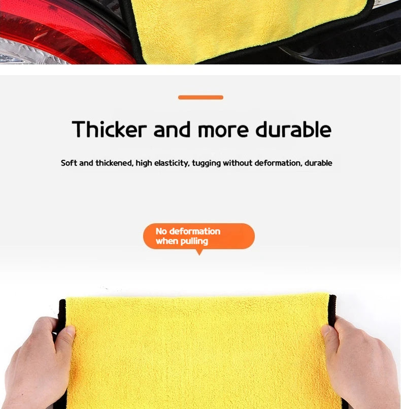 CowLost | car-wash-brushes-product_id-5pcs-microfiber-car-wash-and-drying-towels-absorbent-cleaning-cloths |15