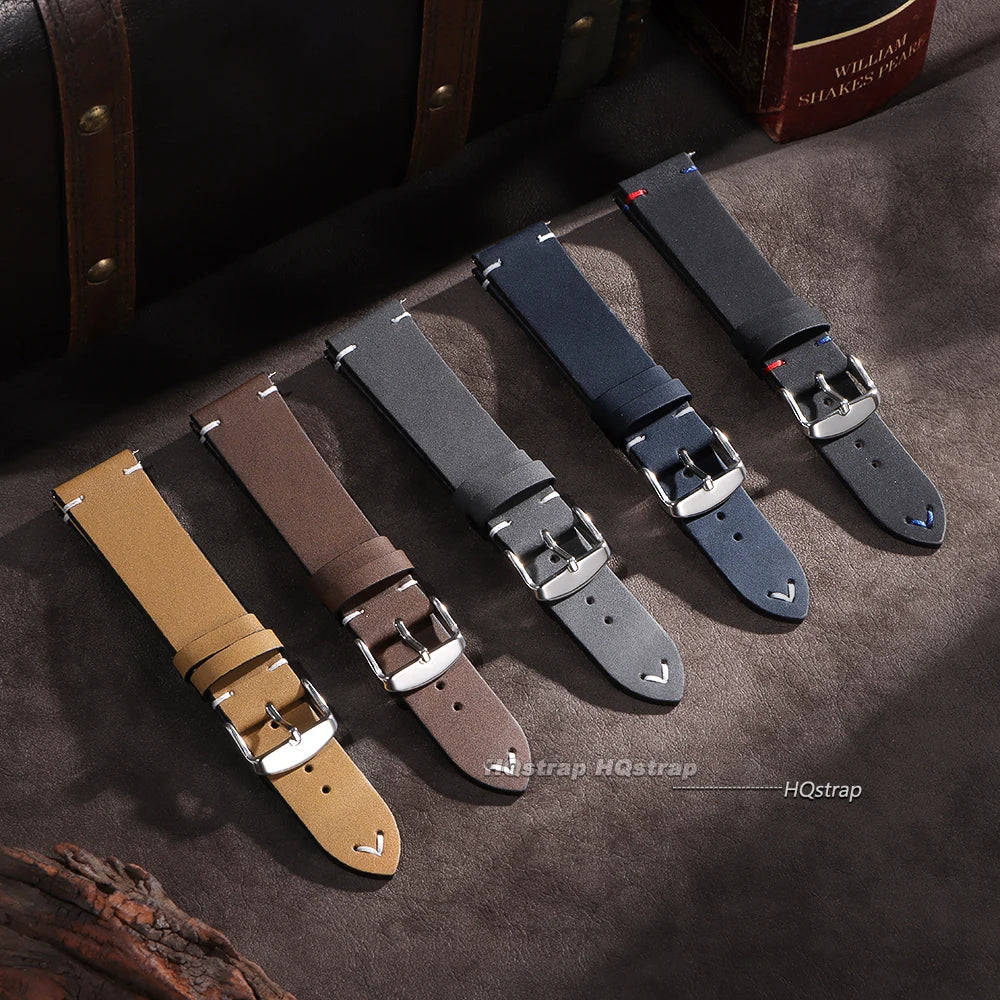 CowLost | bracelets-product_id-vintage-leather-cowhide-watch-band-18mm-22mm-for-seiko-smartwatch-quick-release-wristband |2