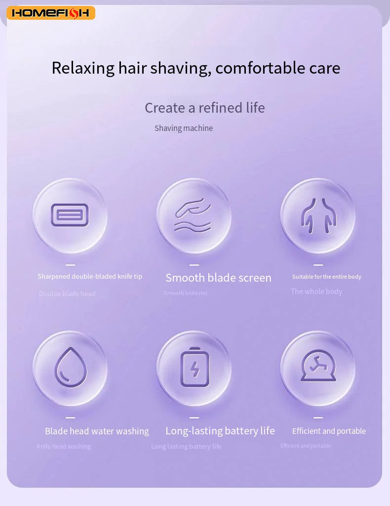 CowLost | product_id-homefish-2in1-rechargeable-electric-razor-epilator-for-women-painless-hair-removal |4