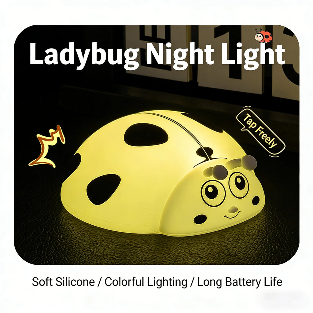 CowLost | product_id-kfvc-rechargeable-touch-control-ladybug-silicone-night-light-for-nursery |7