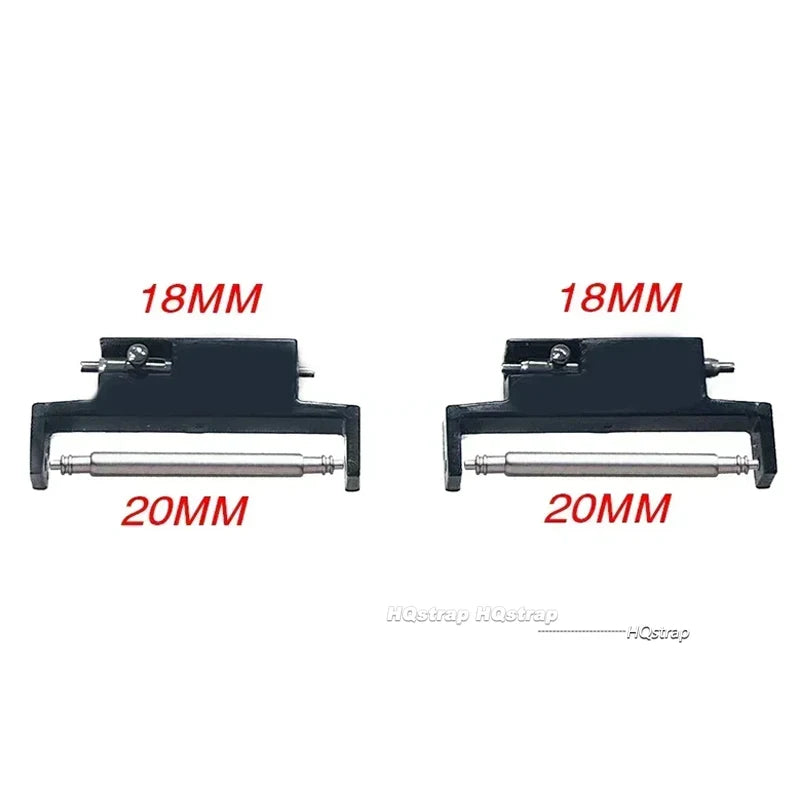 CowLost | product_id-2pcs-stainless-steel-quick-release-watch-strap-adapters-18mm-22mm |32