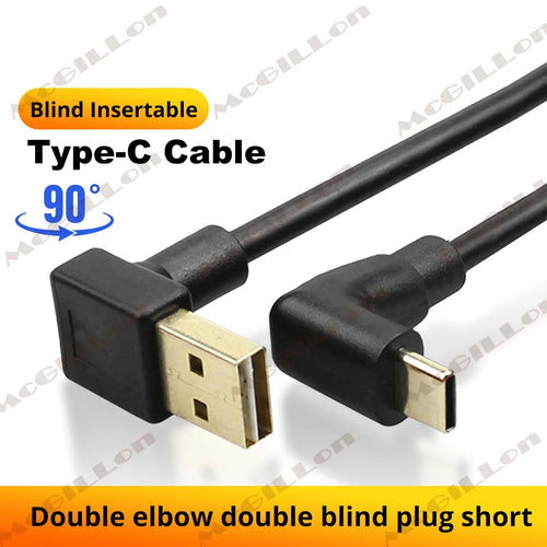CowLost | product_id-0-25m-0-5m-90-usb-a-to-type-c-fast-charging-data-cable-for-iphone-15-16-xiaomi-samsung-huawei-tablet |1