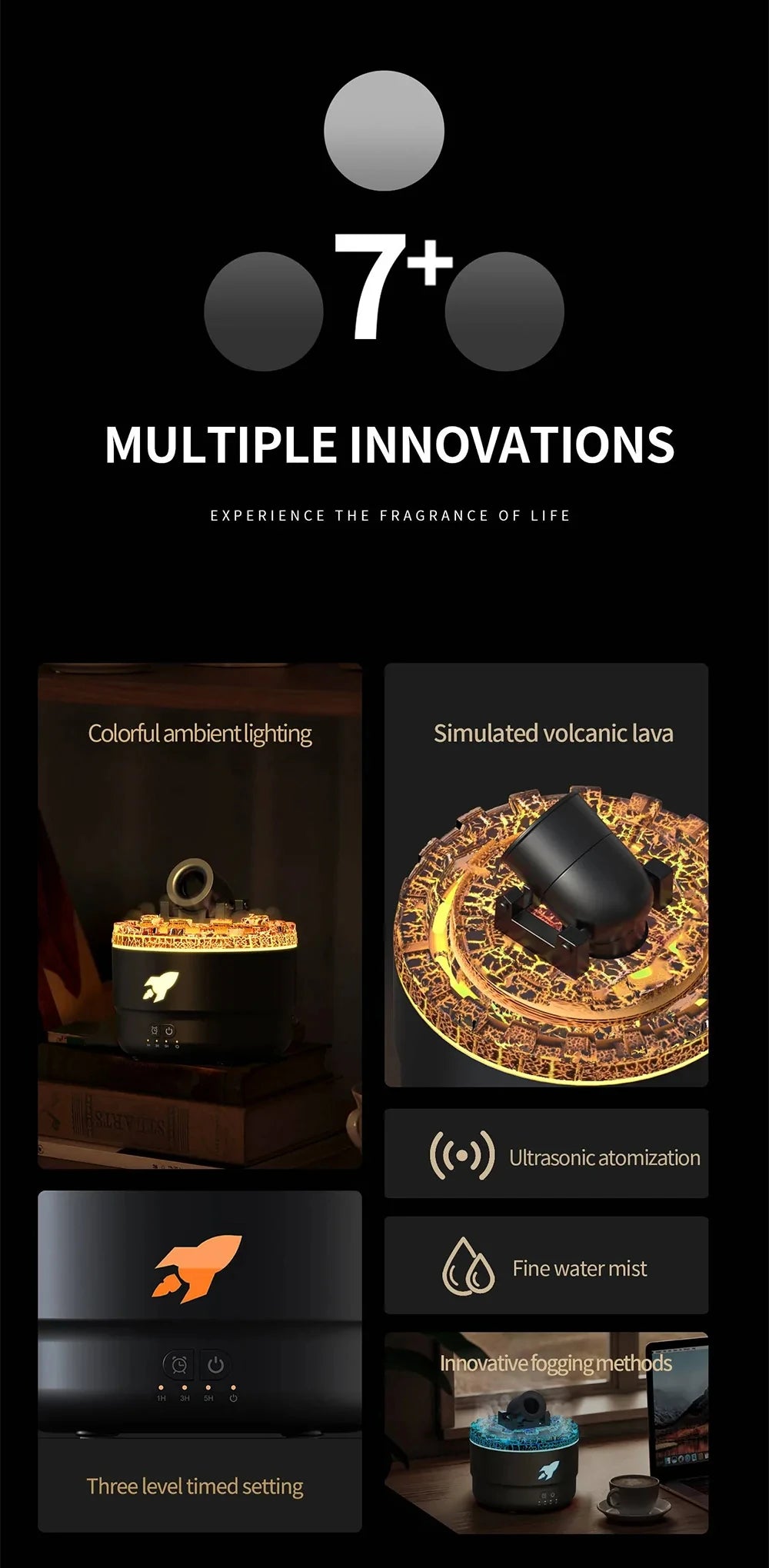 CowLost | product_id-homefish-ultrasonic-aromatherapy-diffuser-with-7-color-night-light-and-mist-humidifier |7