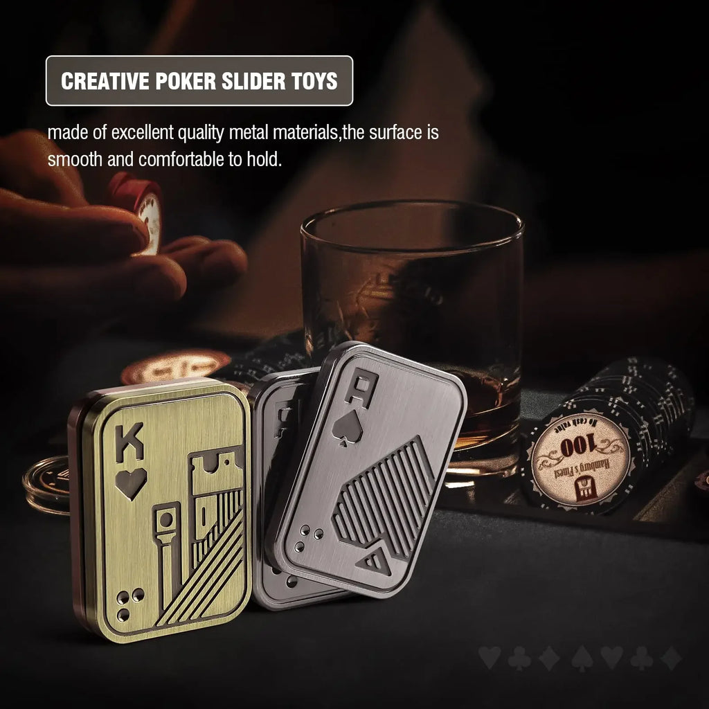CowLost | product_id-magnetic-metal-poker-card-fidget-slider-stress-relief-edc-coin-toy |9