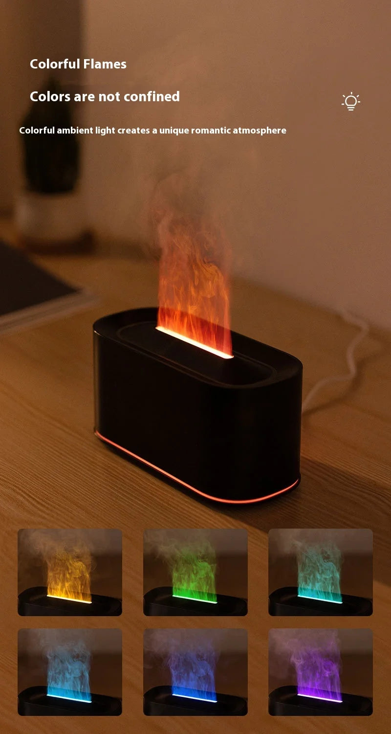 CowLost | product_id-homefish-seven-color-aromatherapy-essential-oil-lamp-wood-grain-flame-humidifier |11
