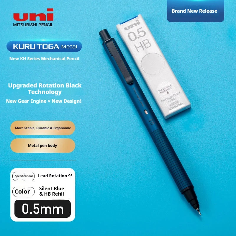 CowLost | product_id-uni-m5-kh-sunrise-orange-limited-kurutoga-0-5mm-auto-rotating-metal-mechanical-pencil-break-resistant |28