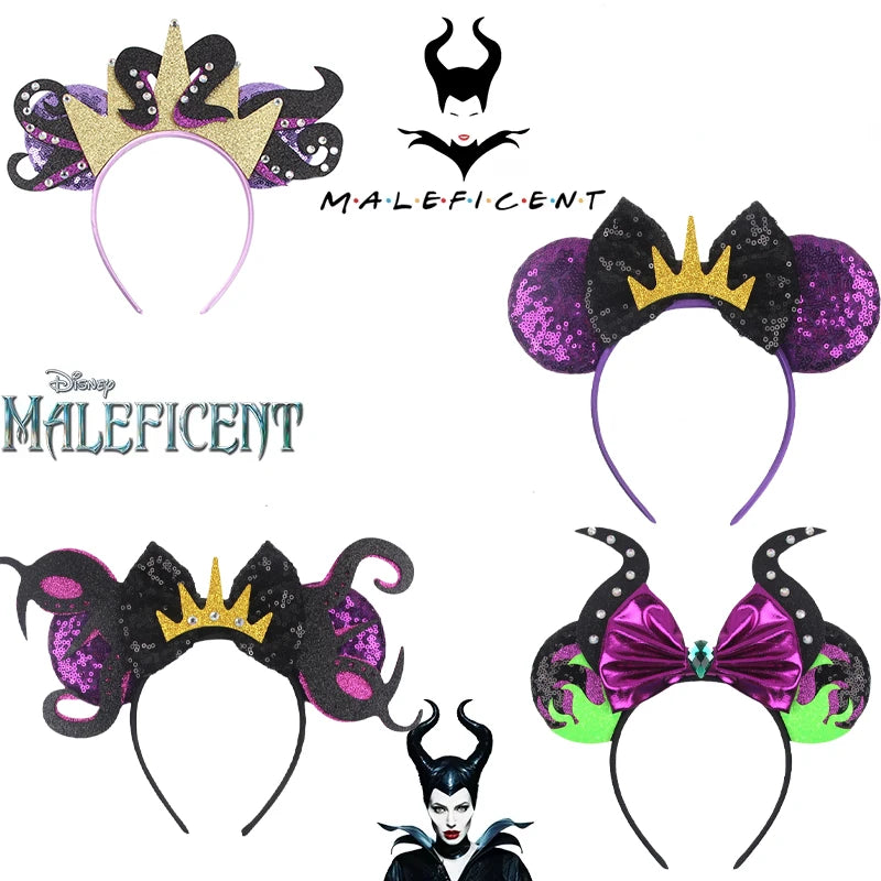 CowLost | disney-maleficent-headbands-kids-cosplay-horns-of-witch |1