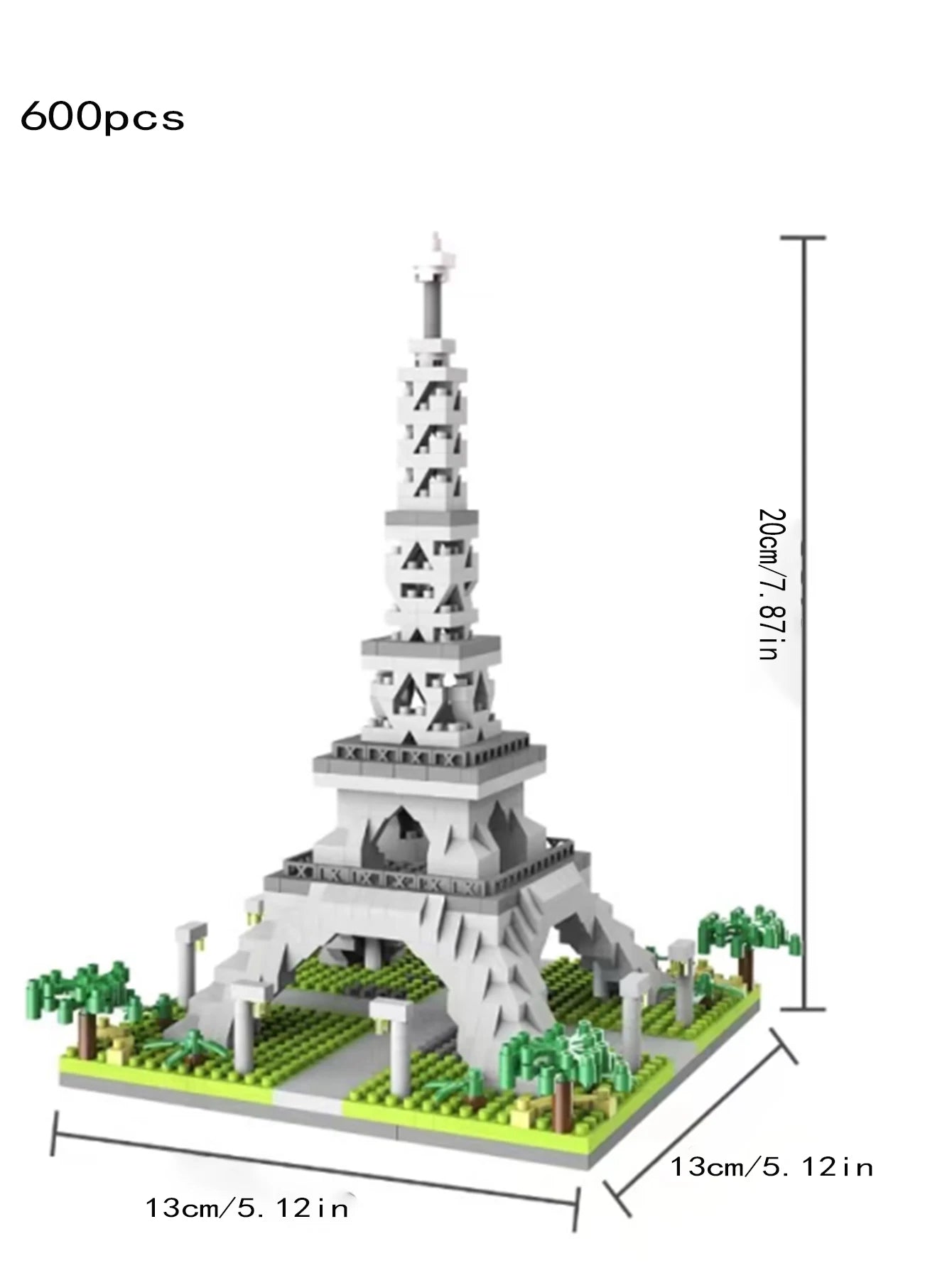 CowLost | product_id-paris-eiffel-tower-micro-particle-building-blocks-desktop-ornament-toy |9