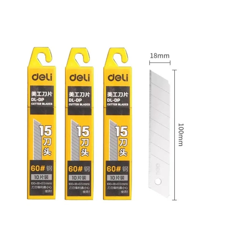 CowLost | product_id-deli-large-utility-knife-sk5-double-lock-sharp-blades-25-18mm-for-unpacking-wallpaper |18