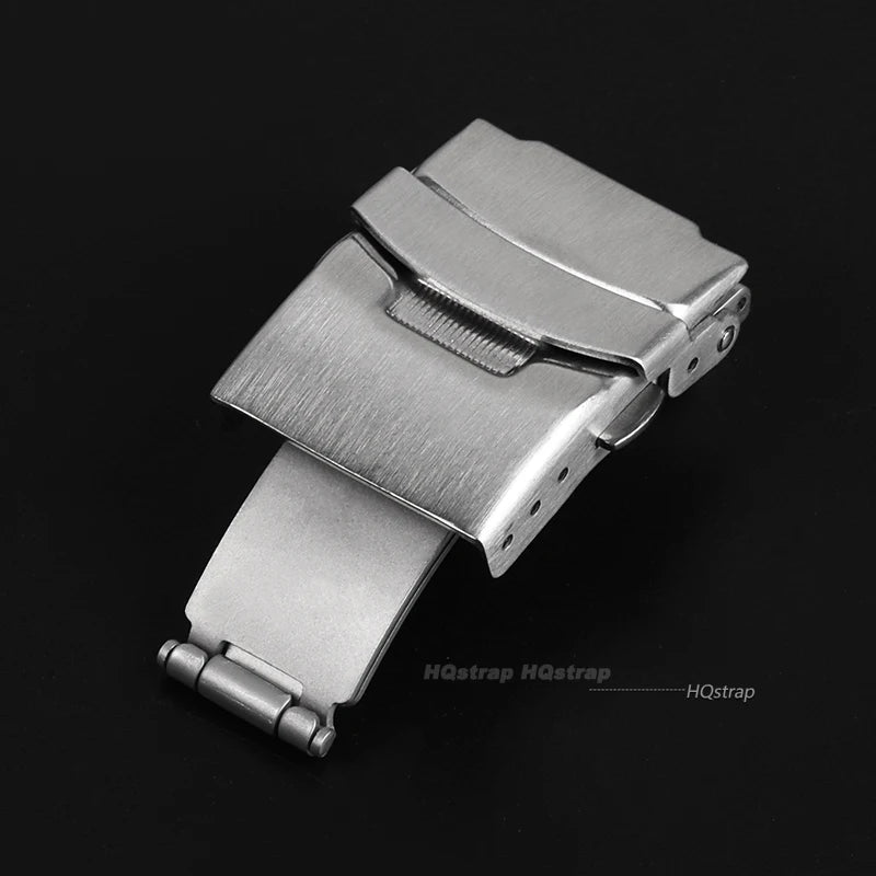 CowLost | product_id-stainless-steel-folding-watch-clasp-buckle-double-press-14-24mm-silver-black-gold |2