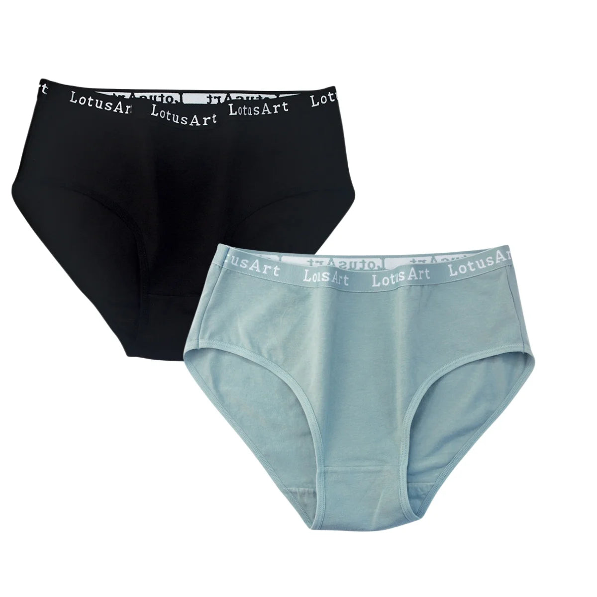 CowLost | product_id-2pcs-women-high-waist-cotton-briefs-tummy-control-breathable-m-2xl |17