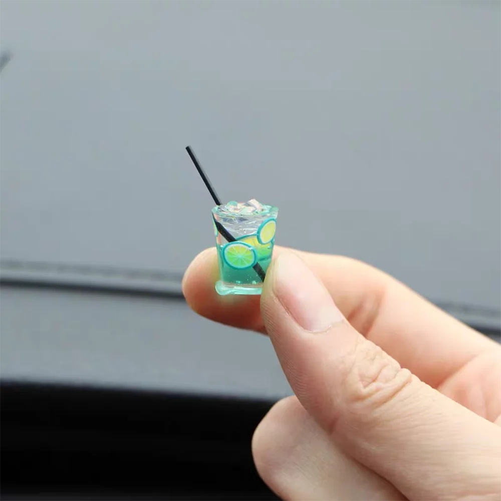 CowLost | product_id-funny-mini-drink-cup-car-ornament-iced-americano-tea-console-decoration-gift |8
