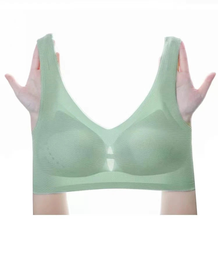 CowLost | product_id-ultra-thin-seamless-nude-wire-free-bra-with-thin-mold-cup-anti-sagging-beautiful-back-large-size |10