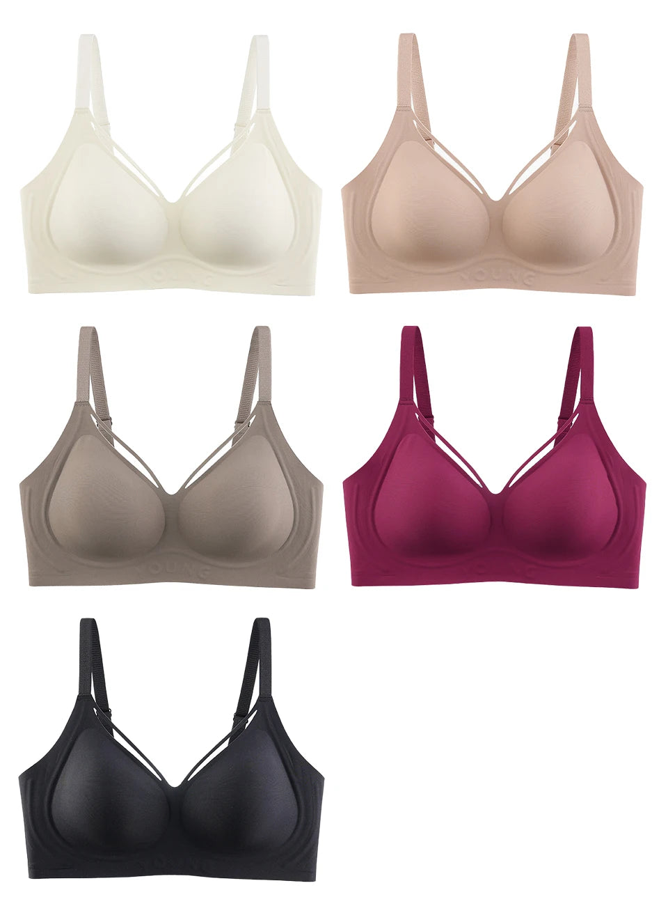 CowLost | product_id-fallsweet-plus-size-wireless-seamless-push-up-bra-for-women-comfortable-breathable |1