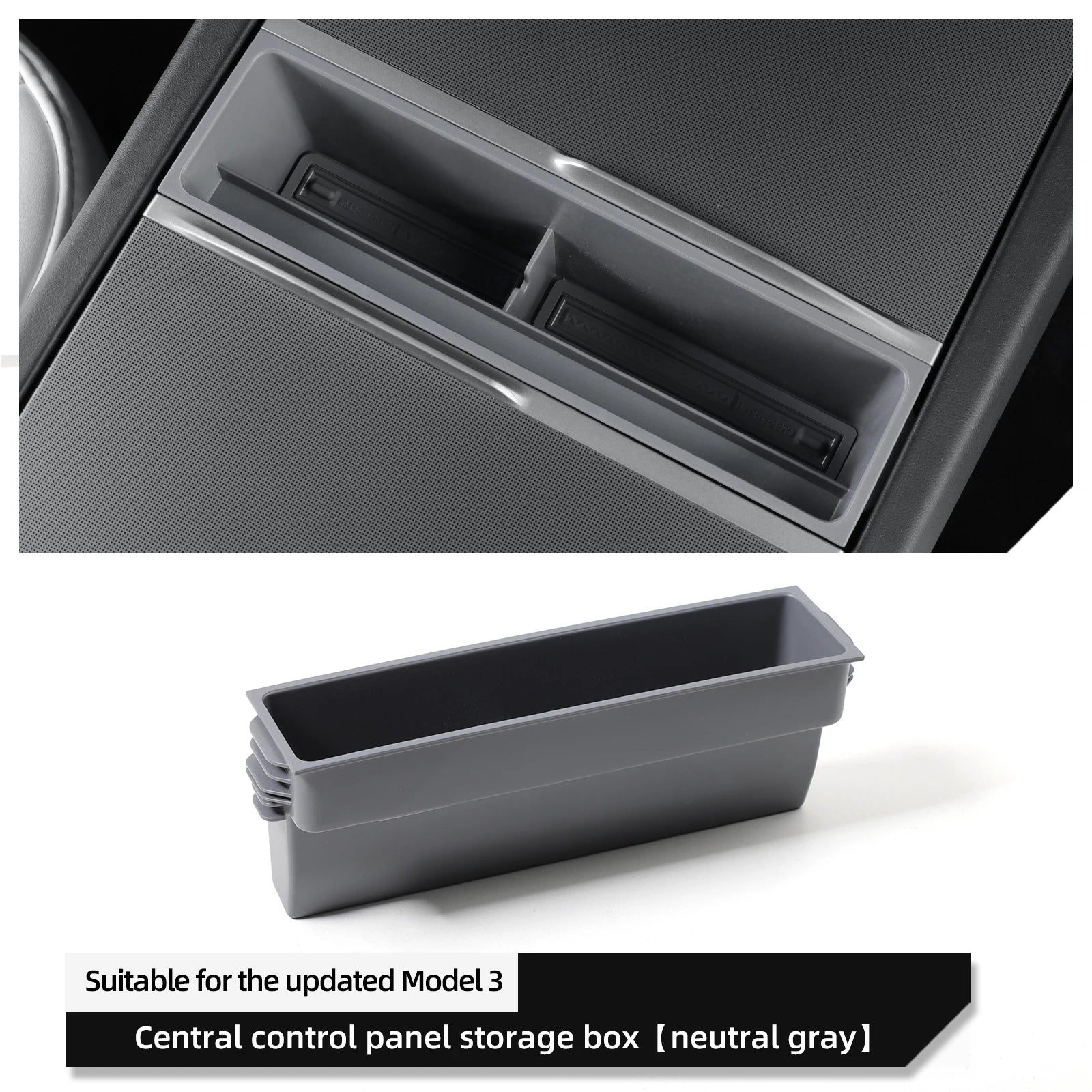 CowLost | for-tesla-model-3-highland-2025-central-control-storage-box |19