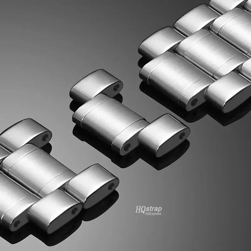 CowLost | solid-stainless-steel-watch-band-18mm-20mm-22mm-24mm-12-13-14-15-16-17-19-21-23-bracelet-universal-metal-strap-watch-accessories |3