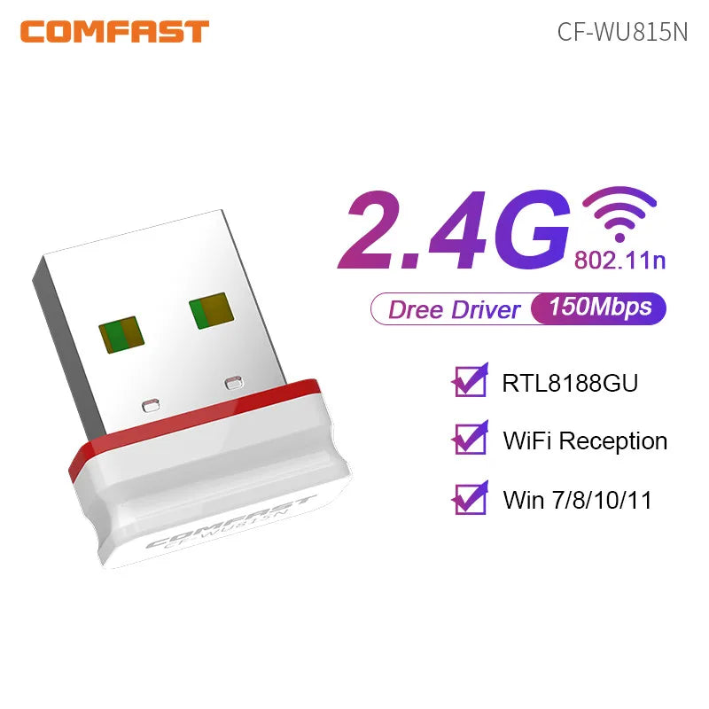 CowLost | comfast-mini-usb-wifi6-dongle-network-card-2-4ghz-wi-fi-lan-adapter |15