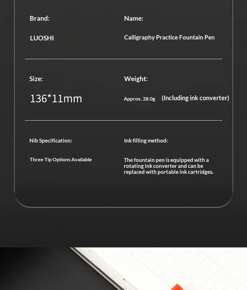 CowLost | product_id-luoshi-dragon-scale-engraved-metal-fountain-pen-0-4-0-5-1-0mm-nib-smooth-writing-calligraphy-office-gift |21
