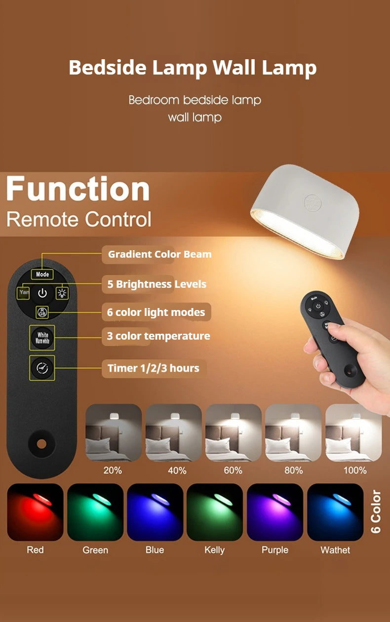 CowLost | product_id-rechargeable-led-wall-light-with-360-rotation-magnetic-touch-remote-control |13