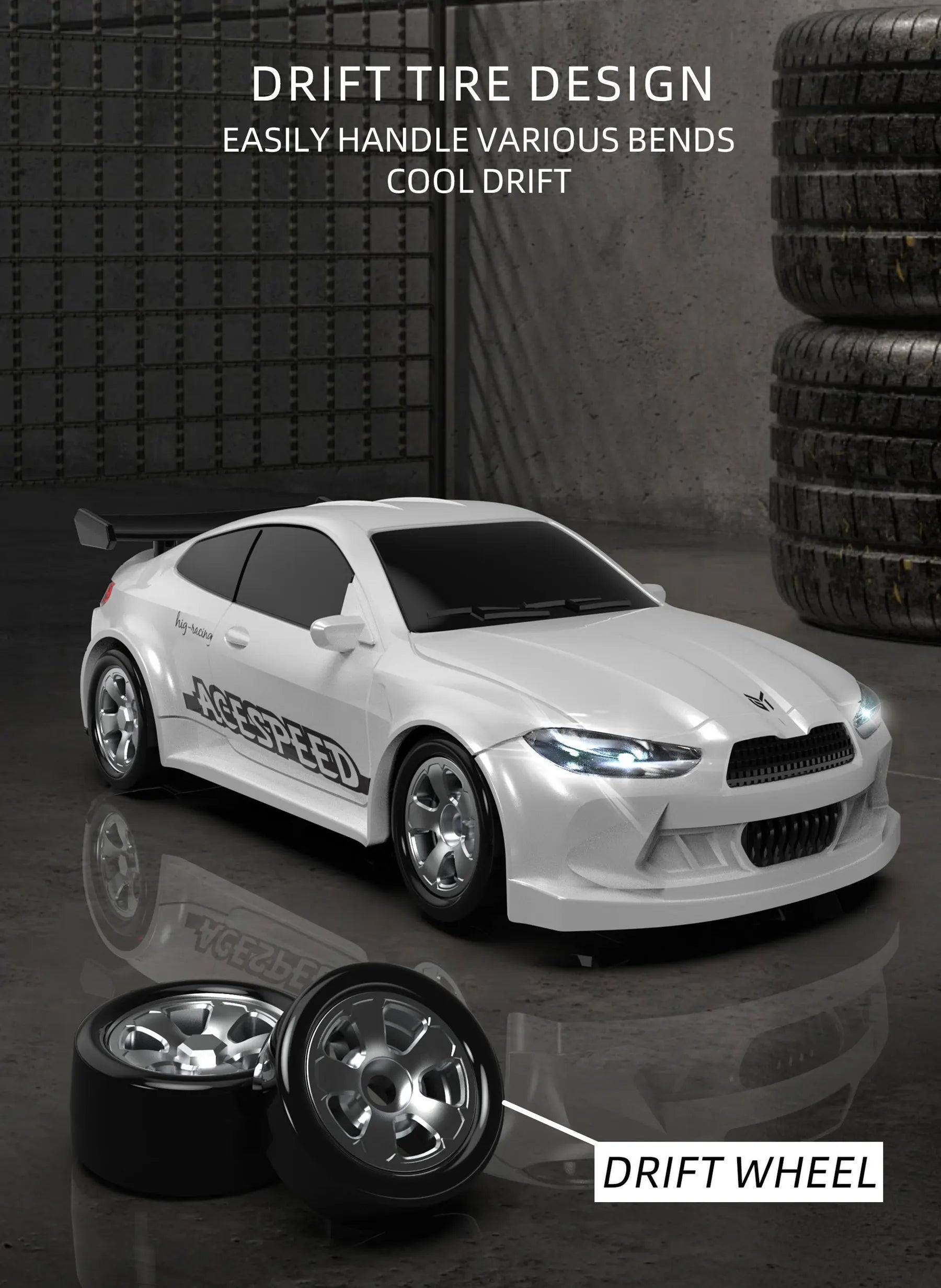 CowLost | fencing-barriers-kf20-1-64-drift-rc-car-four-wheel-remote-control-racing-toy |14