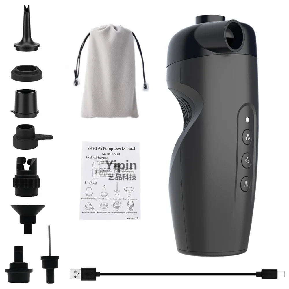 CowLost | product_id-rechargeable-wireless-electric-air-pump-for-camping-paddle-boards-pool-toys-and-tires |7