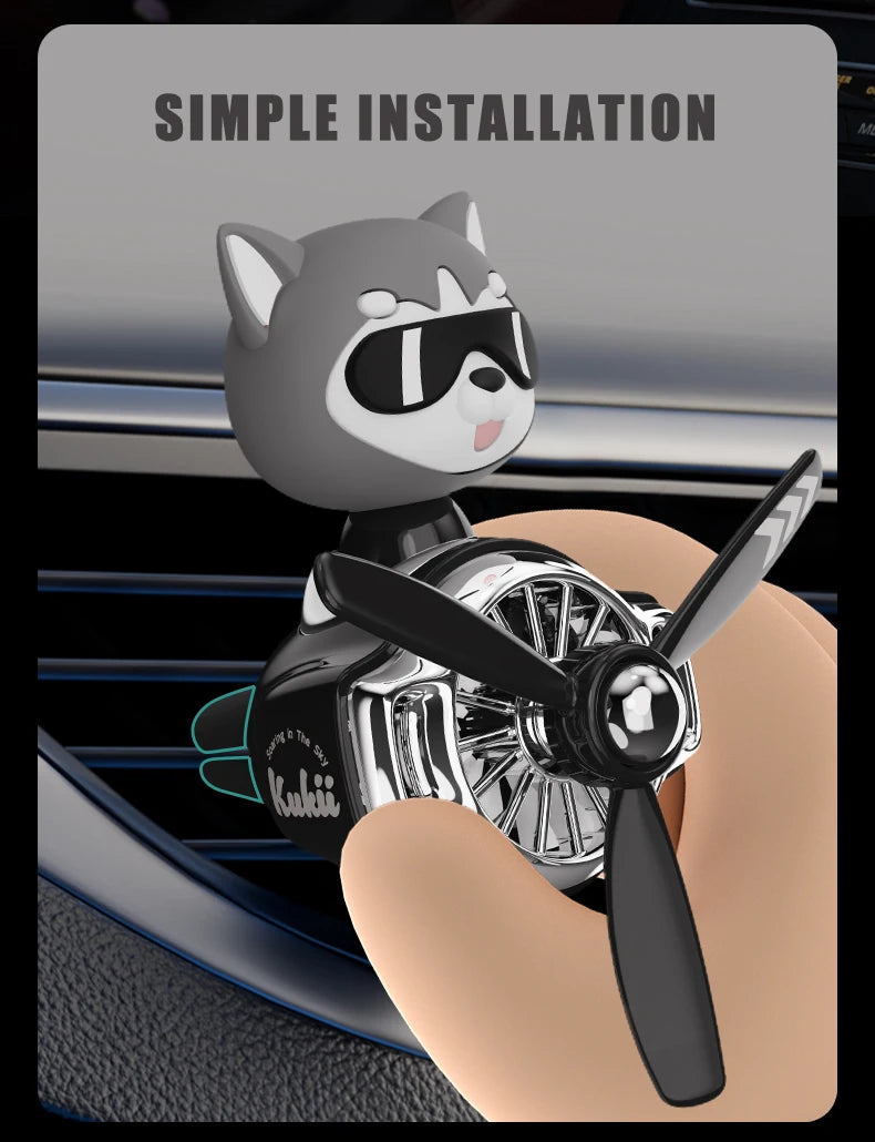 CowLost | product_id-no-perfume-diy-rotating-propeller-plane-dog-pilot-car-air-freshener-diffuser |15