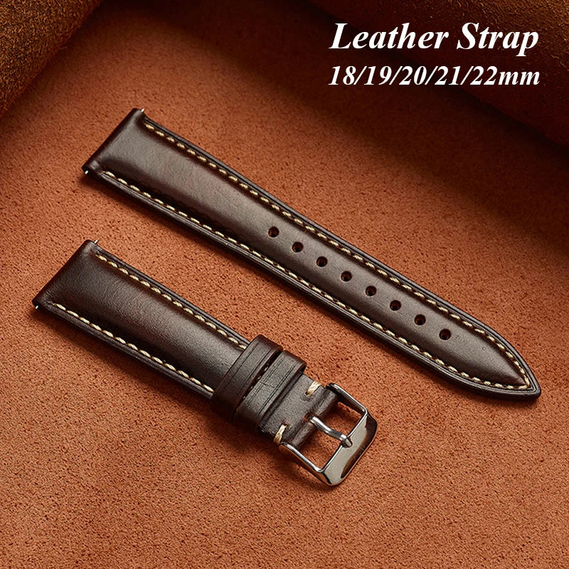 CowLost | product_id-vintage-leather-quick-release-watch-strap-18-22mm-universal-replacement-band |1