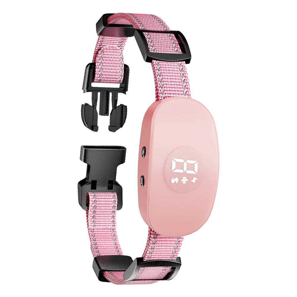 Rechargeable Automatic Anti Barking Dog Collar IP67 Waterproof Shock & Vibration Training Collar for 8-120lbs Dogs