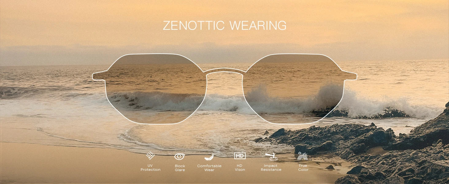 CowLost | zenottic-retro-small-polygon-polarized-sunglasses-women-metal-uv400 |22