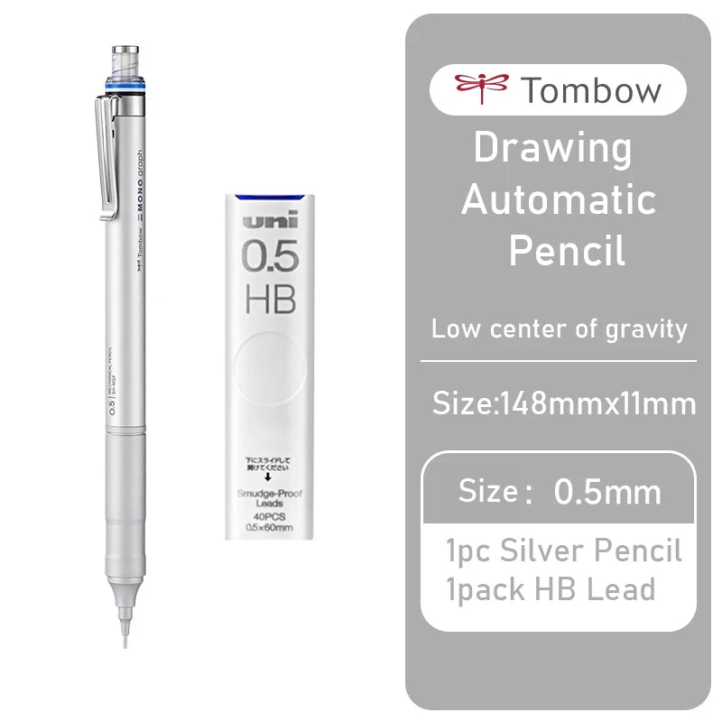 CowLost | product_id-tombow-mono-graph-fine-0-5mm-mechanical-pencil-with-metal-grip-and-eraser-for-professionals |30