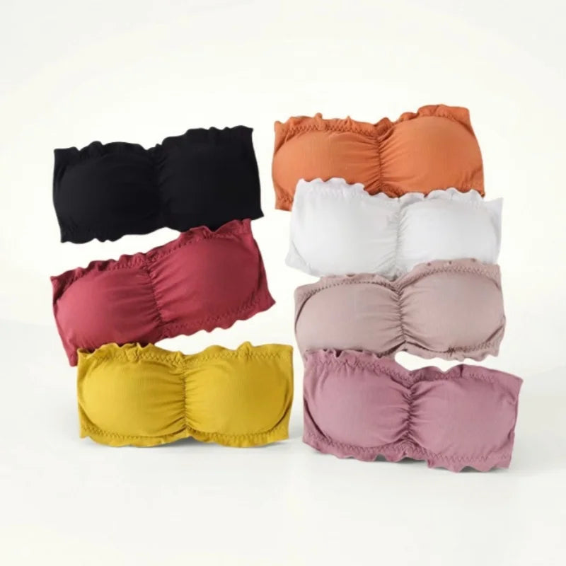 CowLost | product_id-strapless-wireless-women-s-tube-top-bandeau-bra-with-removable-pads |1