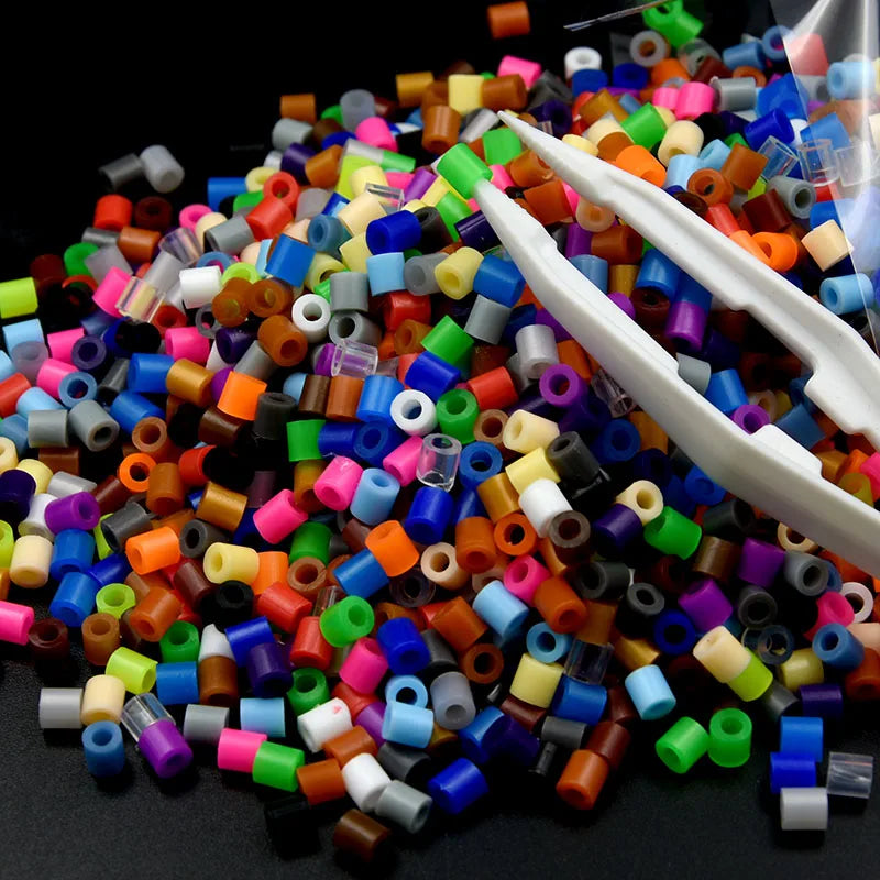 500Pcs 5mm Hama Perler Beads DIY Educational Craft Toys for Kids