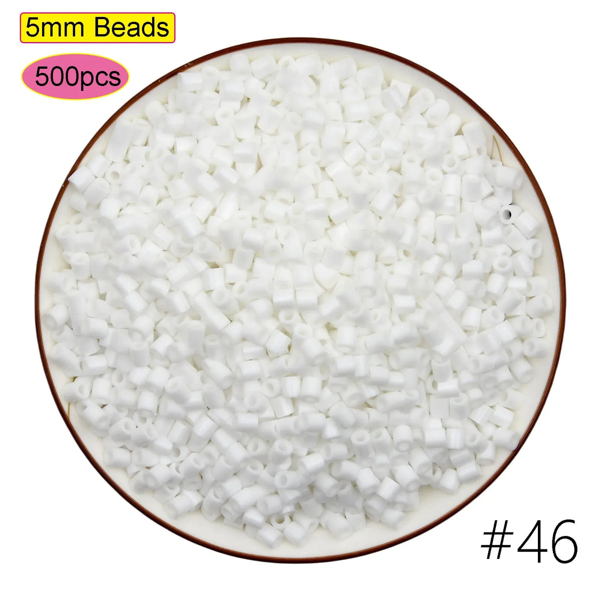 Perler 5mm Hama Beads 4800pcs 24 Colors Educational DIY Puzzle Toy Gift EVA Food Grade