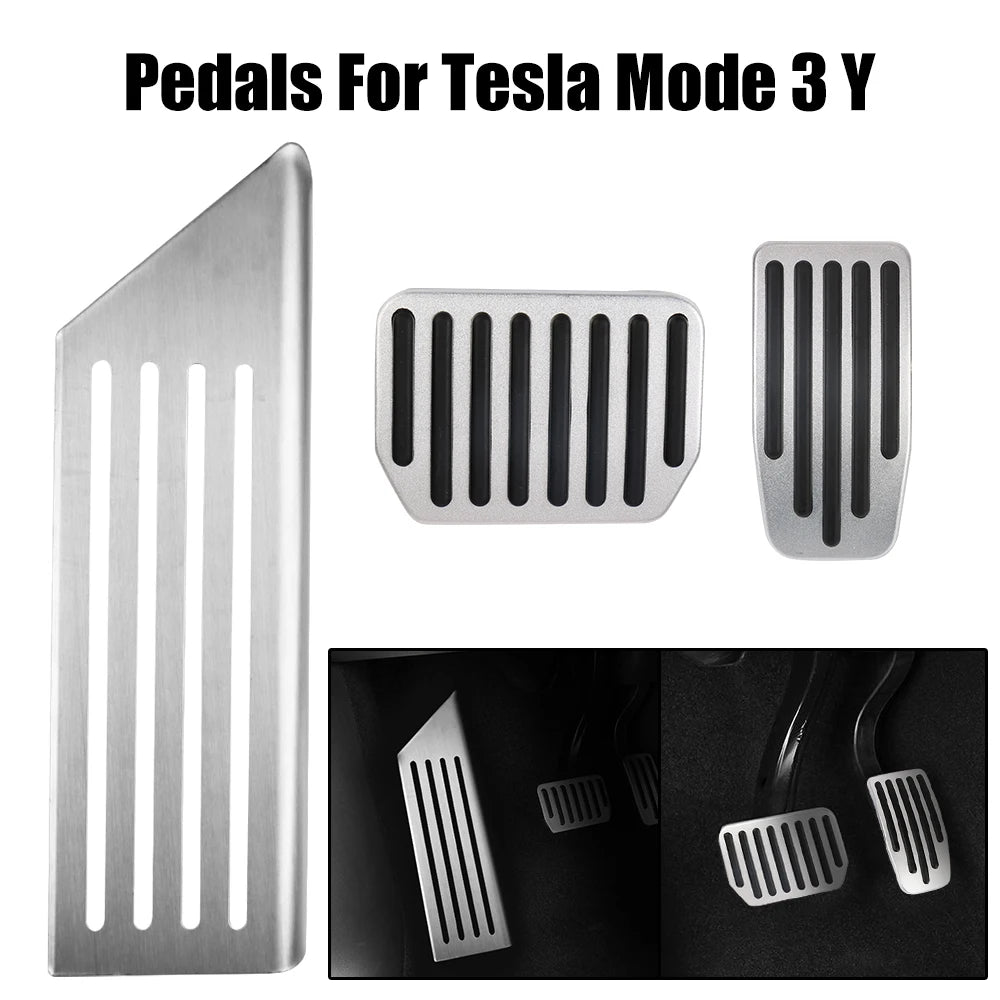 CowLost | product_id-aluminum-alloy-brake-pedal-with-rubber-cover-for-tesla-model-3-and-model-y-interior |1