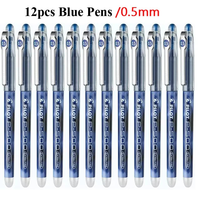 CowLost | product_id-pilot-p500-p700-gel-pens-0-5-0-7mm-black-red-blue-large-capacity-for-school-office-home-use |26