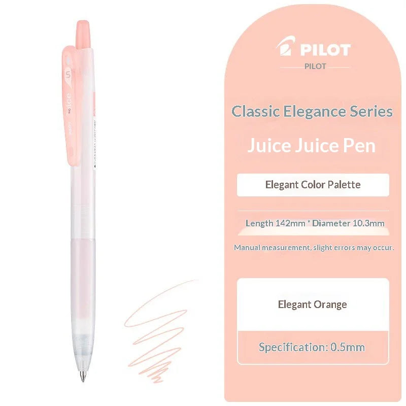 CowLost | product_id-pilot-juice-0-5mm-fine-gel-pens-soft-pastel-vintage-classics-clear-barrel-for-writing-illustration |36