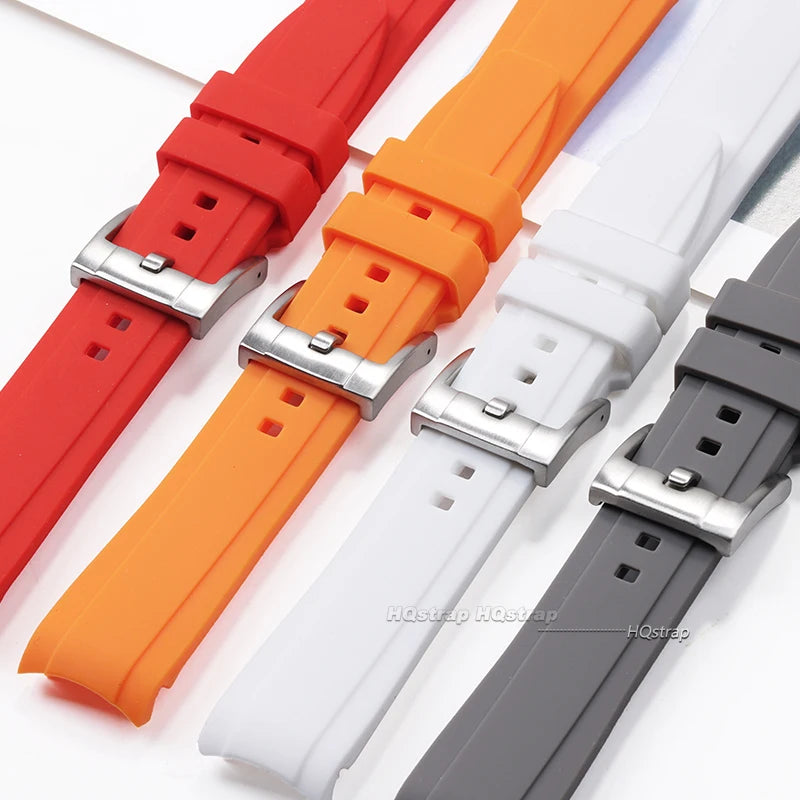 CowLost | bracelets-product_id-curved-end-silicone-watch-strap-20mm-22mm-for-swatch-rolex-citizen-waterproof-bands |3