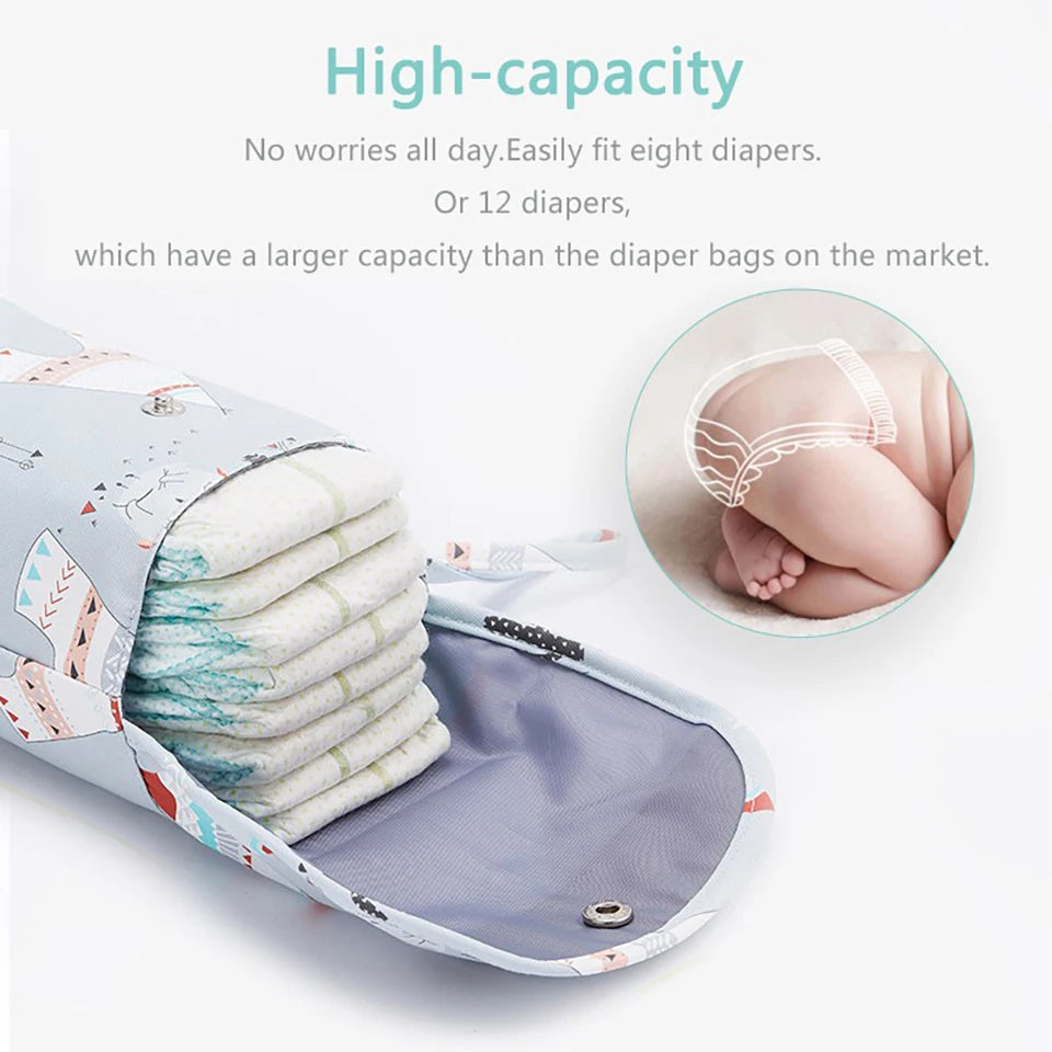 CowLost | baby-diaper-bag-organizer-reusable-waterproof-wet-dry |10