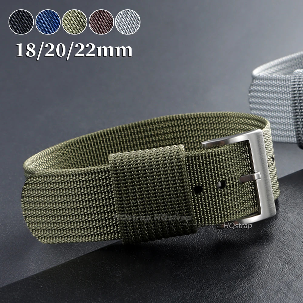 CowLost | product_id-hqstrap-nylon-army-sports-watch-bands-18-24mm-pin-buckle-brown-green-black |7