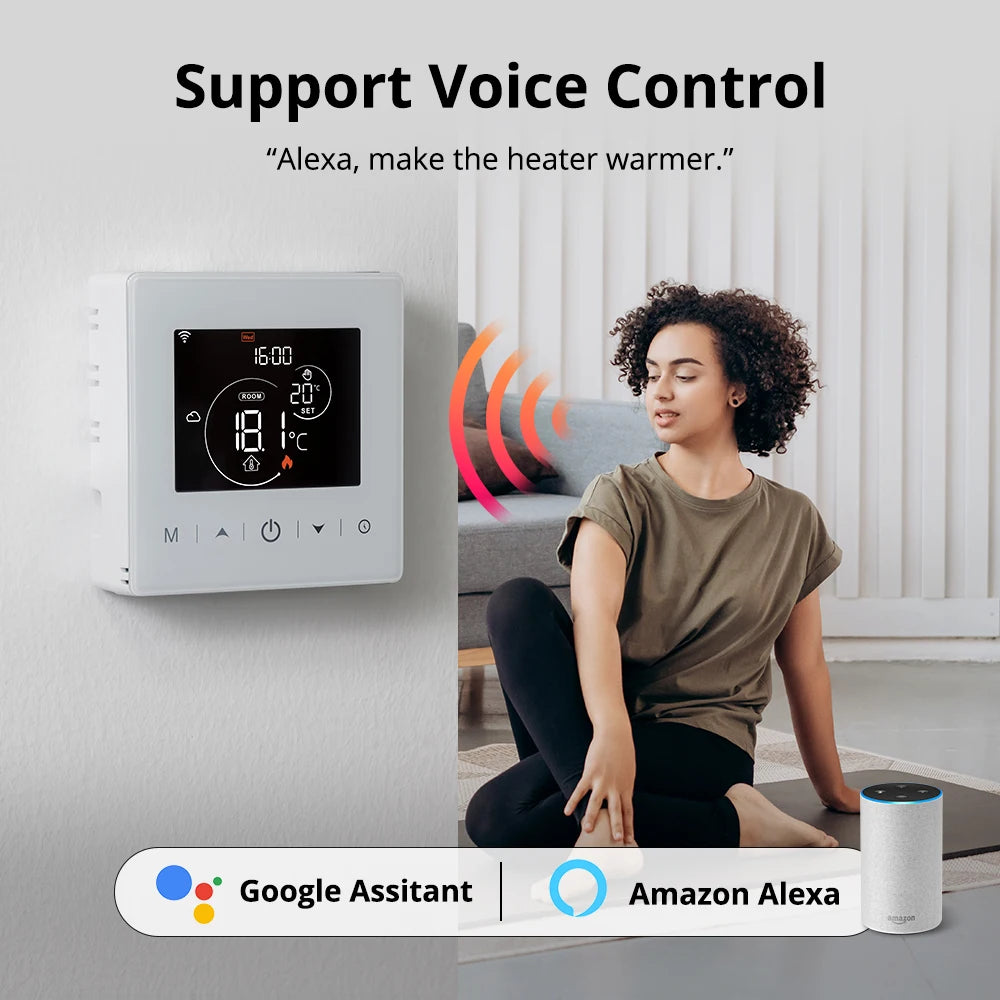 CowLost | seasonal-holiday-decorations-beok-zigbee-battery-powered-tuya-smart-thermostat-for-gas-boiler-daily-programmable-alexa-google-home-compatible |6