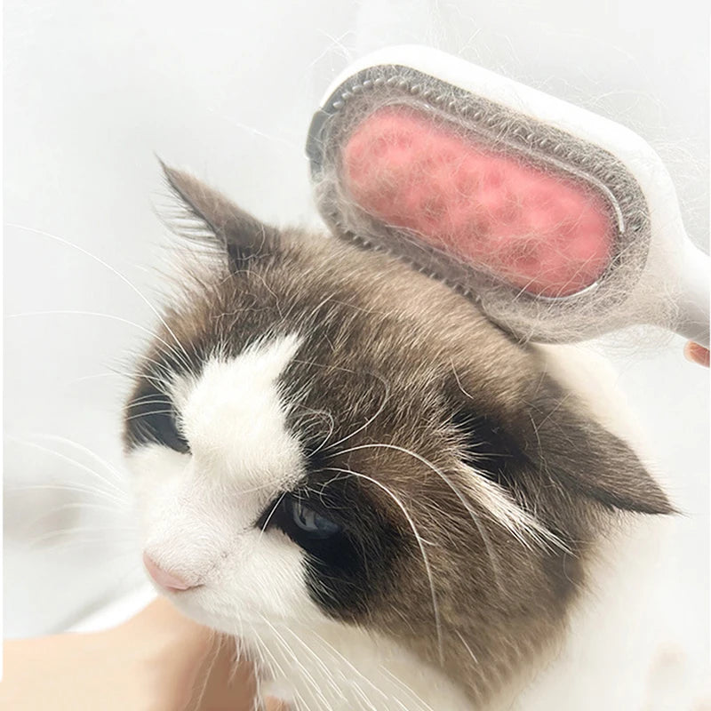 CowLost | pet-beds-double-sided-pet-hair-removal-brush-for-cat-and-dog-grooming |11