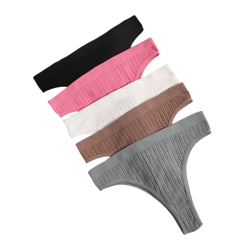 CowLost | product_id-2pcs-womens-seamless-low-rise-solid-briefs-m-xl |1