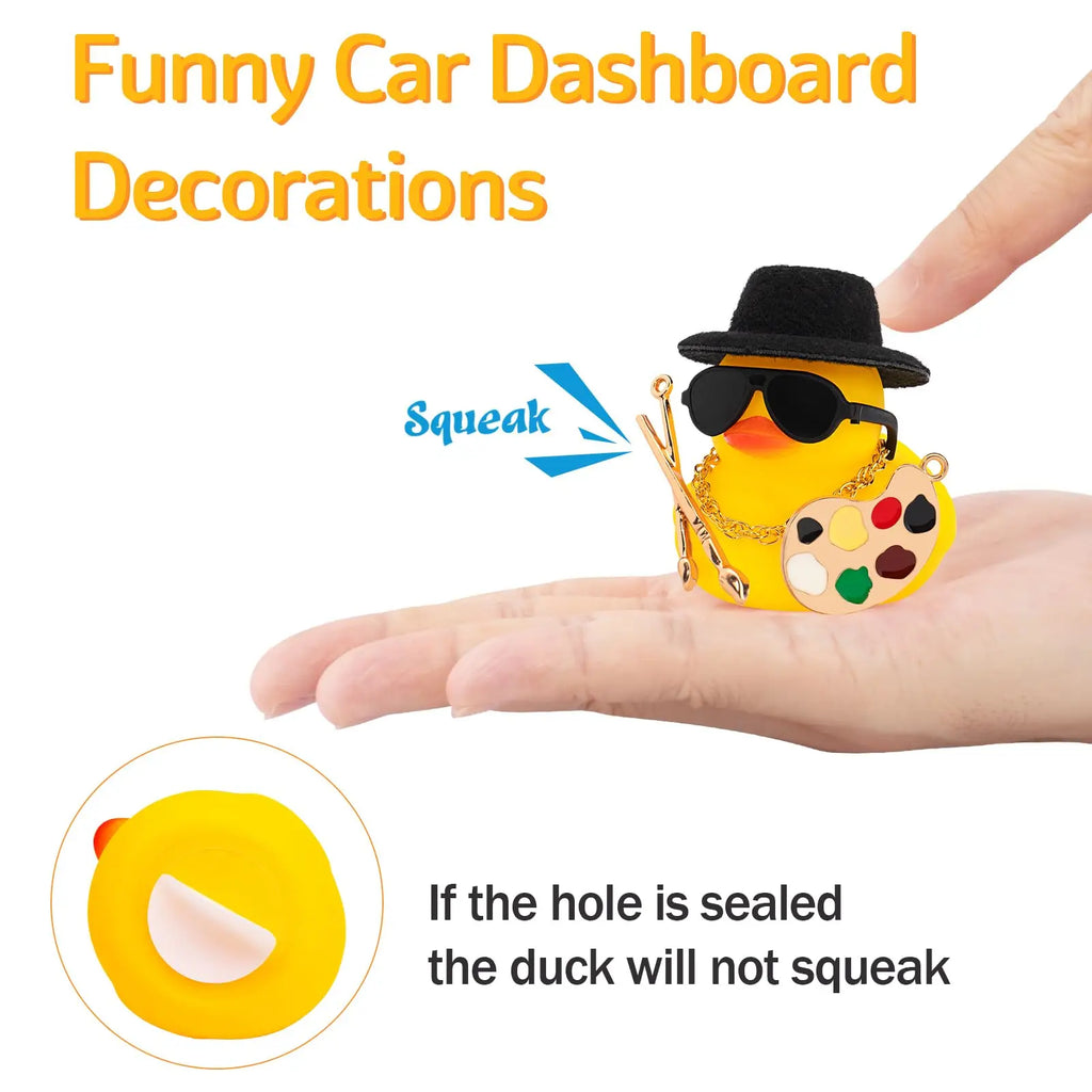 CowLost | product_id-painter-ducks-2-inch-rubber-duck-bath-toys-for-party-favors-and-gifts |2