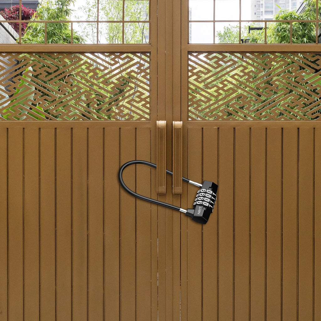 Mini Dial Combination Padlock for Travel, Luggage, Gym Security