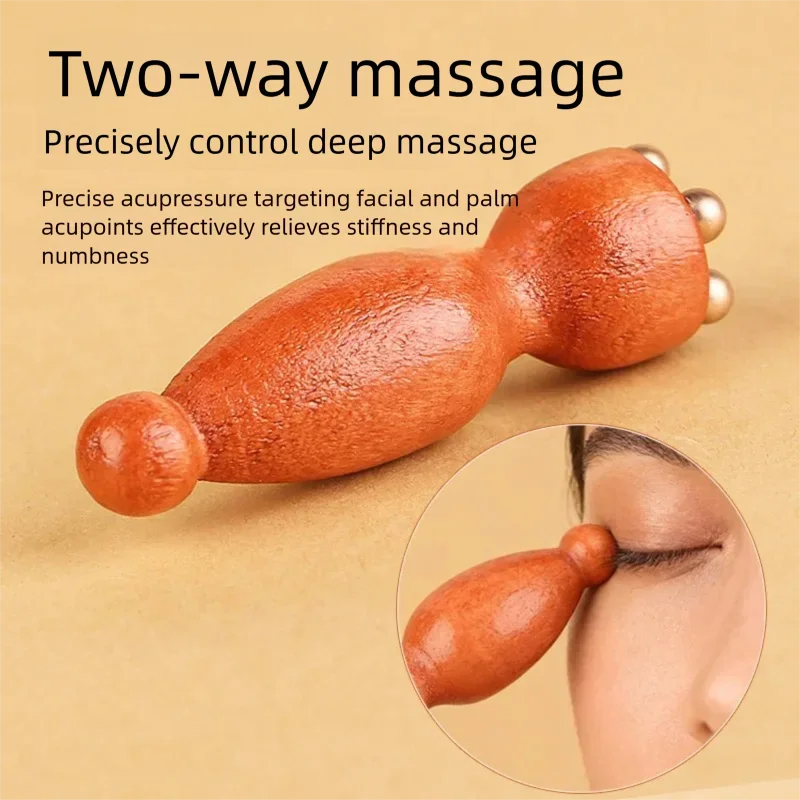 CowLost | eye-massage-tool-face-massager-wood-brass-small-lotus-eye-care |8
