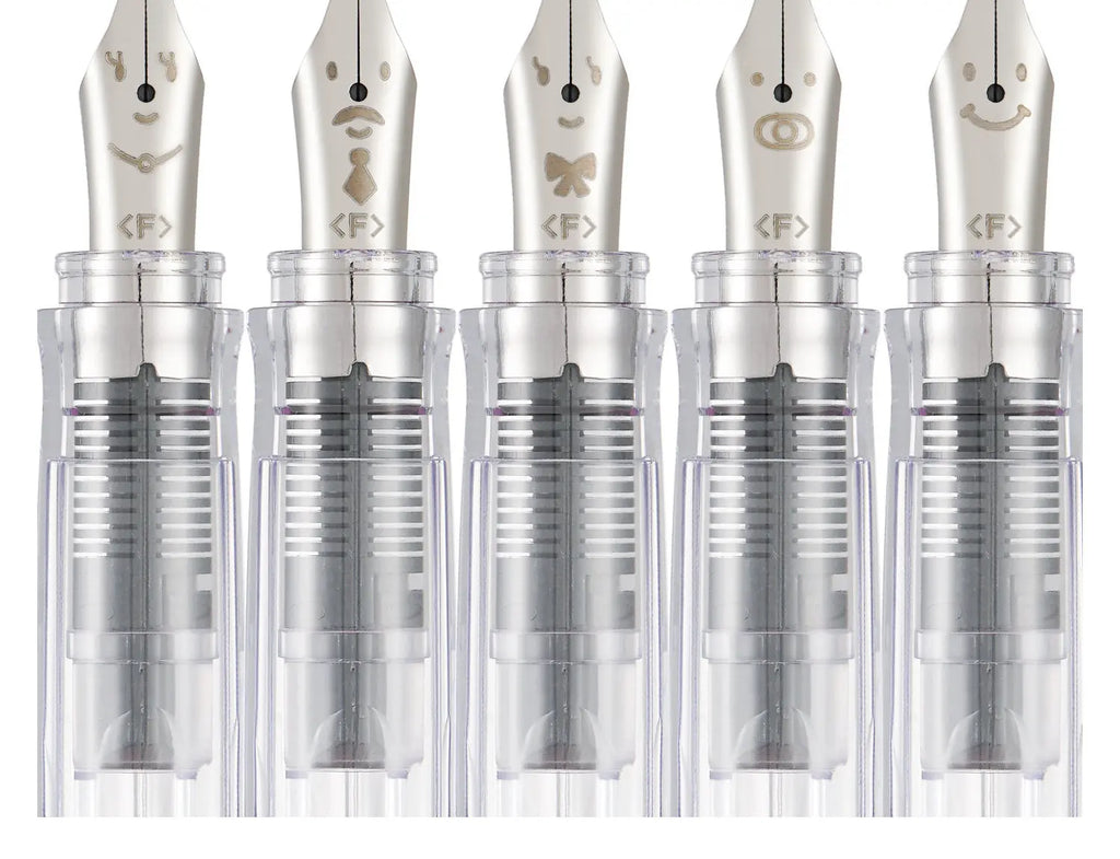 CowLost | product_id-pilot-kakuno-smile-family-series-transparent-fountain-pen-with-ergonomic-grip-for-kids |7